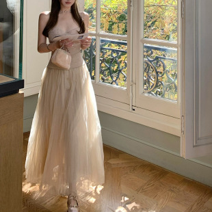 Take oFF超火减龄白月光半身裙女2026春夏小个子绝美裙子约会穿搭