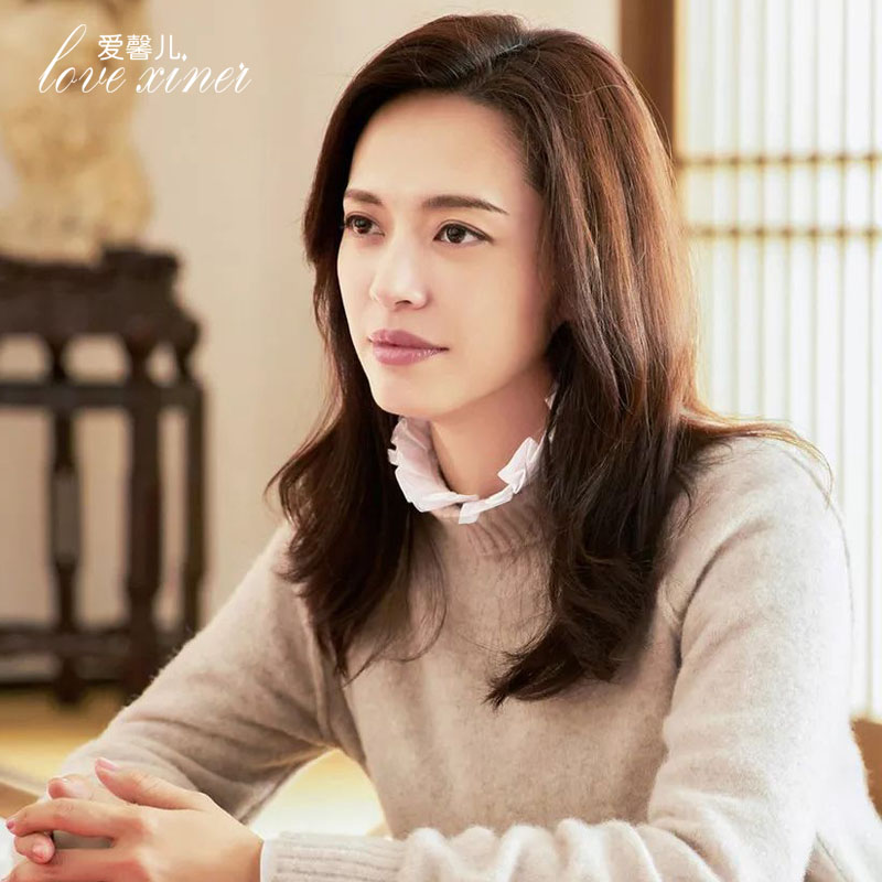 韩版纯棉工字褶立领时尚百搭