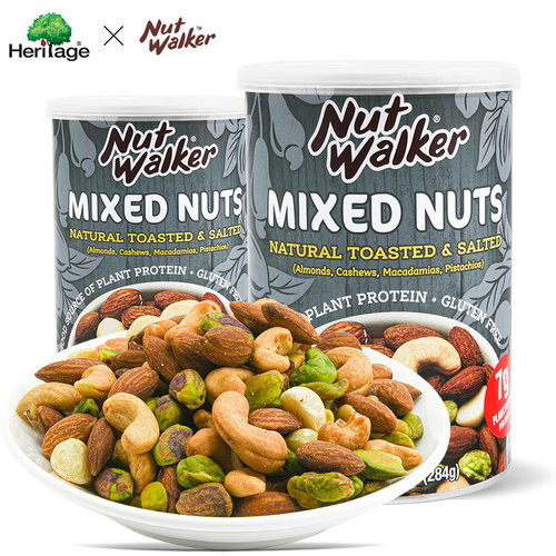 荷利特佳喜乐烘焙什锦坚果罐装