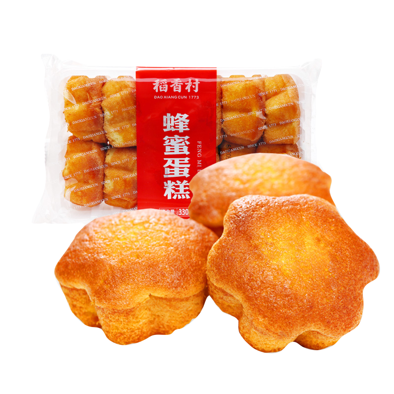 稻香村蜂蜜蛋糕中华老字号糕点