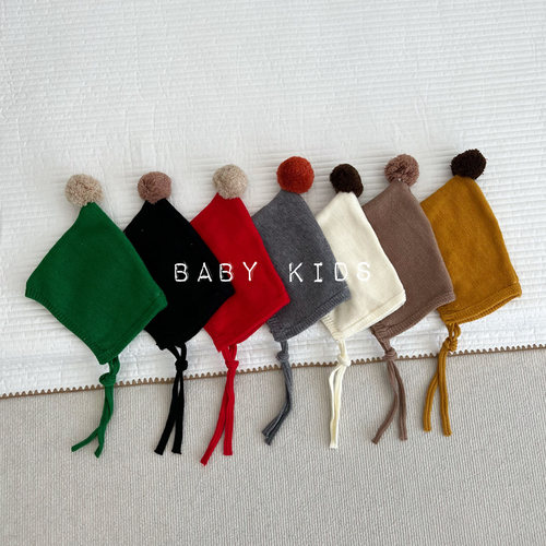 针织套头帽韩范洋气帽子