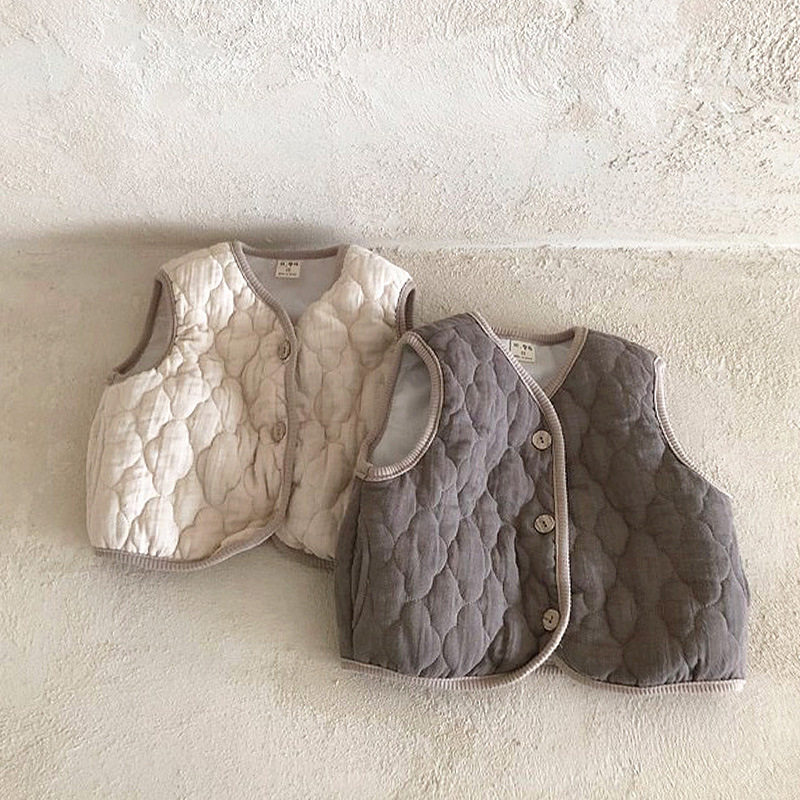 INS韩国同款婴幼儿童秋冬棉马甲男女宝宝百搭舒适夹棉坎肩马夹潮,童装/婴儿装/亲子装,马甲,淘宝优惠券,粉丝福利购,淘宝优惠卷