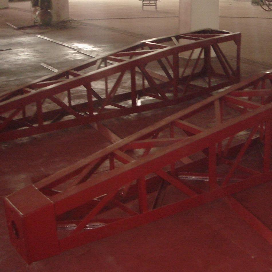 吊装立塔300-800mm锰钢框式抱杆格构式内悬浮抱杆锰钢人字抱杆