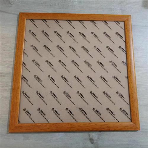 买2送1书法字画国画装裱画框宣纸卡纸镜框正方型333850挂墙相框65