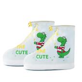 儿童雨鞋 套防水防滑男童女童防雨脚套宝宝小学生加厚耐磨高筒雨靴