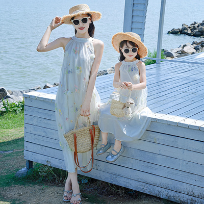 网红亲子装母女装连衣裙