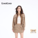 女士百搭休闲复古风翻领收口袖 bebe2026春季 新款 夹克140310