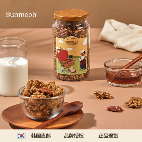 酥脆大块超满足▲烘焙燕麦片