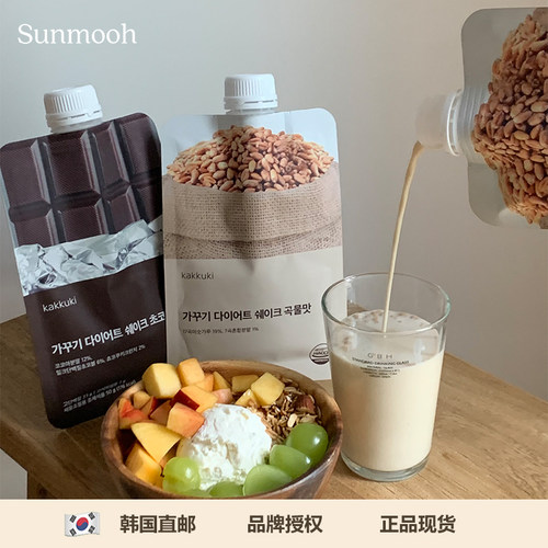 香浓酥脆口感棒韩国高蛋白代餐粉