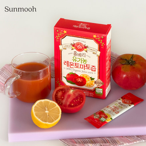 【Sunmooh】女团美白饮WholeBerry有机鲜榨番茄柠檬汁抗老NFC韩国