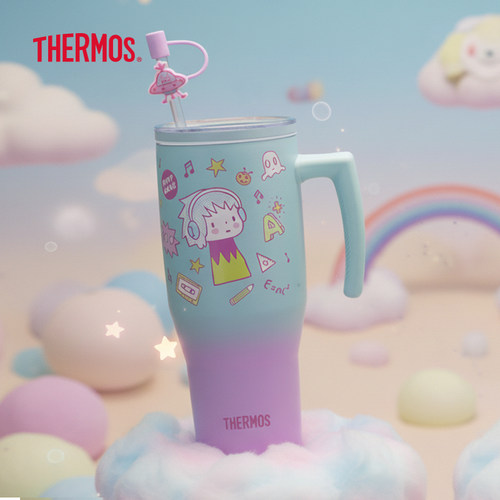 膳魔师微笑白BrutCake咖啡杯