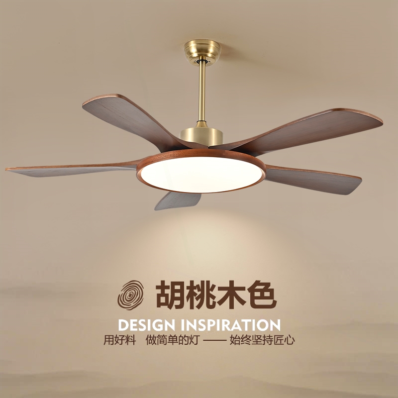 60寸大风力中古风吊扇灯复古家用