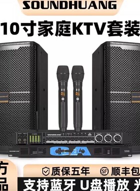 10寸家庭KTV音响套装功放全套家