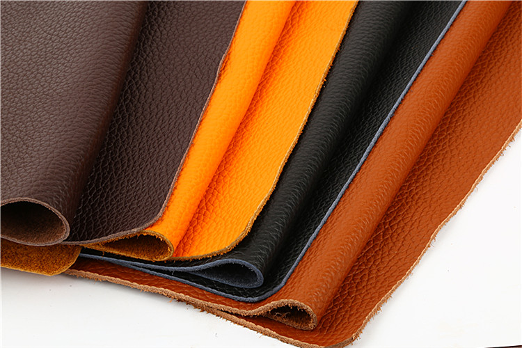 3.5mm thick top layer cowhide leather genuine leather fabric soft cover sofa cushion mat mattress brown leather