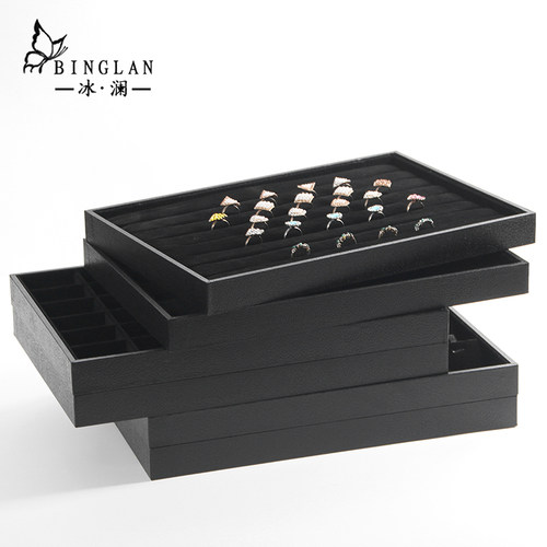 冰澜绒布项链吊坠手链珠宝展示