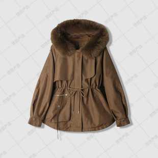 三季 皮草派克外套DHZ 都可穿 时尚 2081 半卖半送