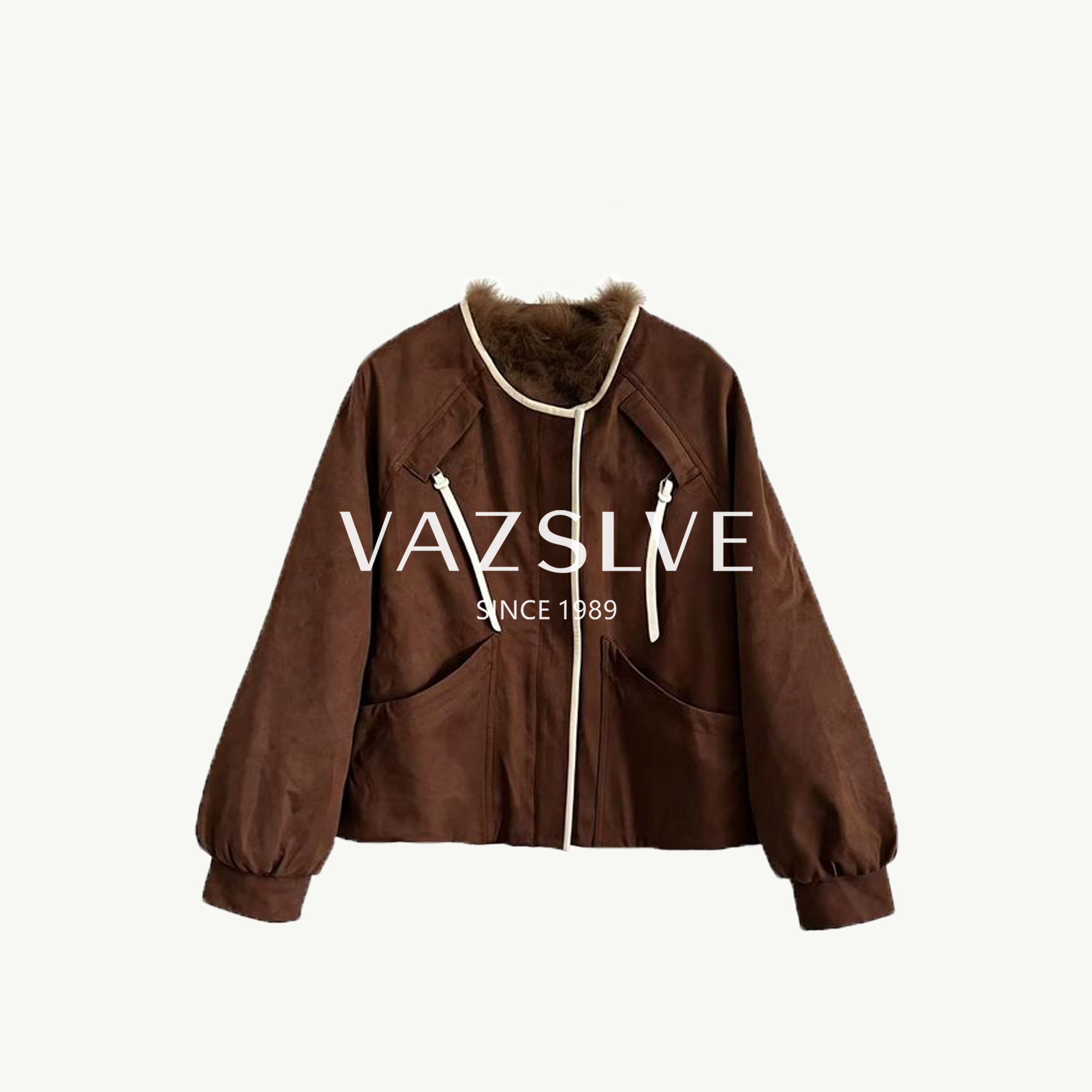 【VAZSLVE/全新奢品】2时尚两面穿狐狸毛外套 BFH-5372