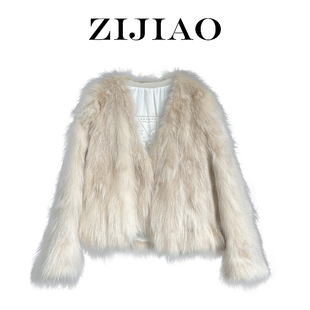 外套OSBL 3原创设计师皮草冬装 009 花花专属