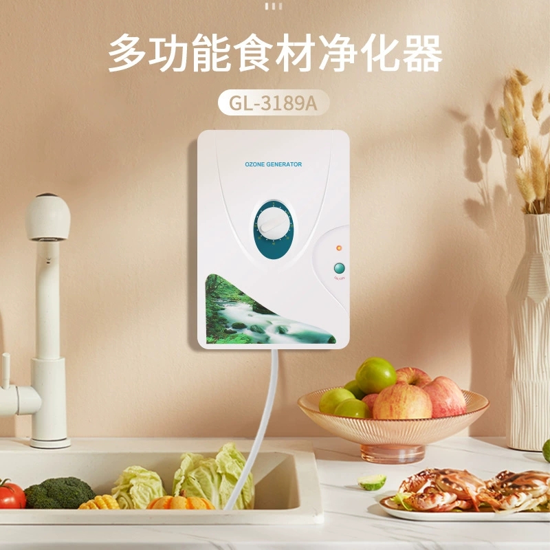 全自动肉类水果蔬菜智能洗菜机家用便携果蔬清洗机食材净化机跨境