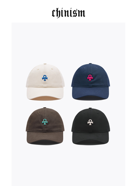 CHINISM丨幸运之符潮流简约纯棉鸭舌帽男春季休闲帽/CXHC11Z1085