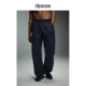 男2026年新春运动风宽松休闲裤 CHINISM 肌理泡泡纱梭织直筒长裤
