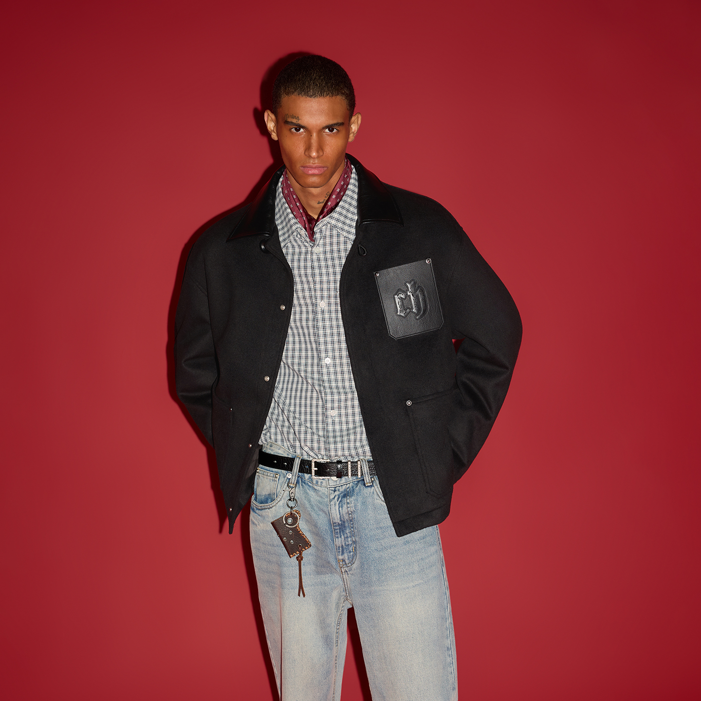 CHINISM赤尘羊毛呢绒鹅绒羽绒服