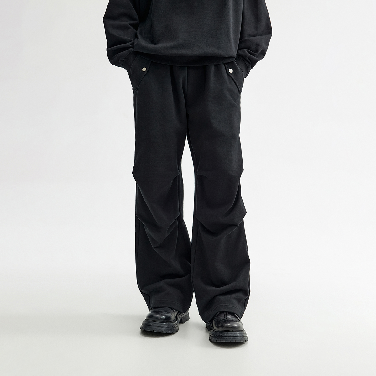 CHINISM赤尘袋盖伞兵裤男