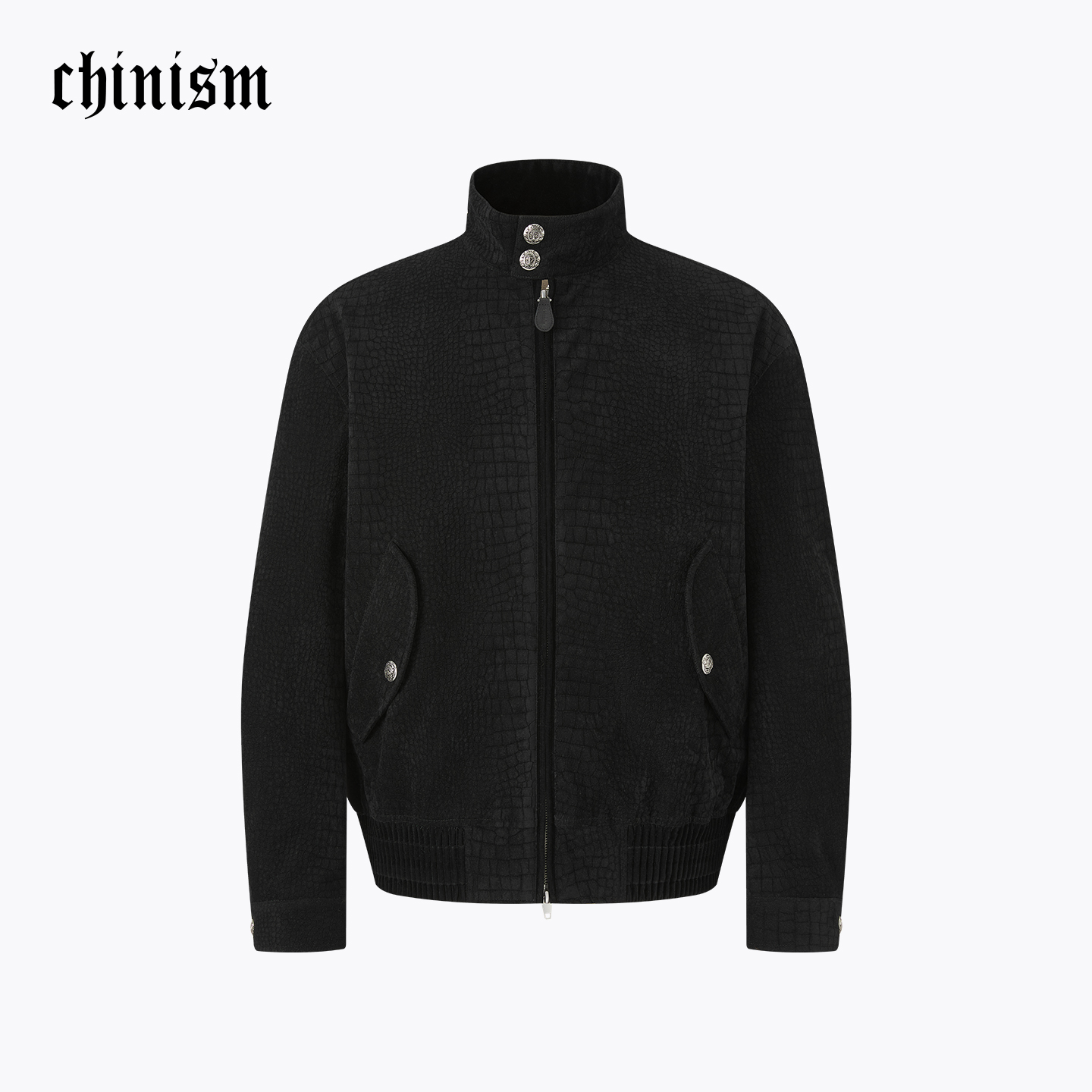 CHINISM赤尘立领哈灵顿夹克