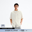 古巴领短袖 男美式 CHINISM赤尘 衬衫 衬衣简约宽松上衣 休闲夏季 新款