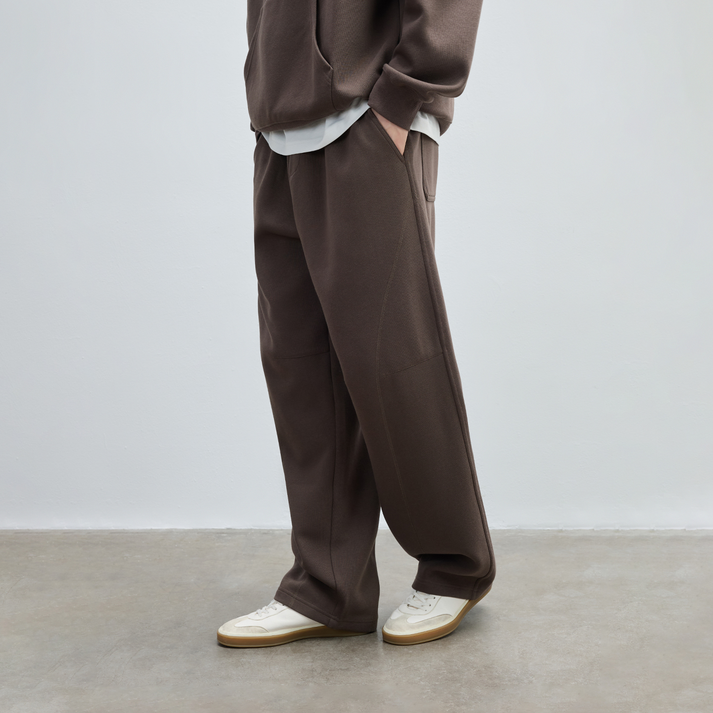 CHINISM赤尘针织空气层休闲裤