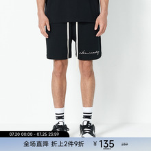 CHINISM CH黑色美式休闲高街运动短裤男宽松潮牌篮球五分裤子夏季