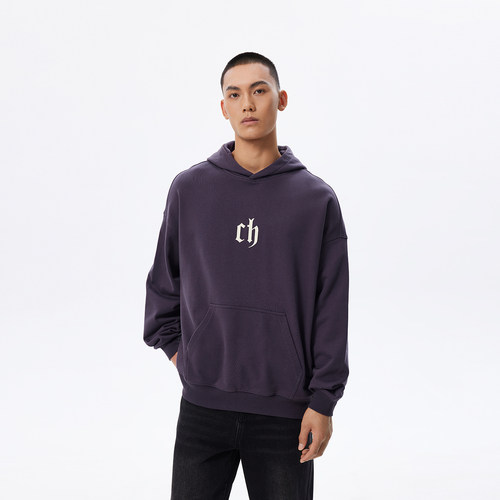 CHINISM赤尘字母连帽卫衣男