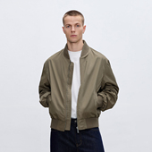 CHINISM 外套 休闲棒球领薄款 复古MA1飞行员夹克男秋季 潮牌男士