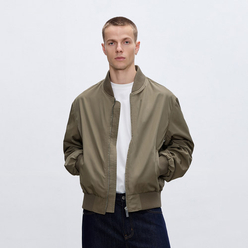 CHINISM赤尘复古飞行员夹克男