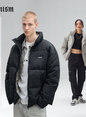 CHINISM丨CH白鸭绒立领短款羽绒服男冬季加厚保暖潮牌休闲外套