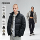 羽绒服男冬季 CHINISM CH白鸭绒立领短款 加厚保暖潮牌休闲外套