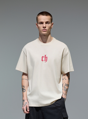 CHINISM丨凉感防晒短袖T恤男2025夏季新款圆领上衣/CXSB21H2022