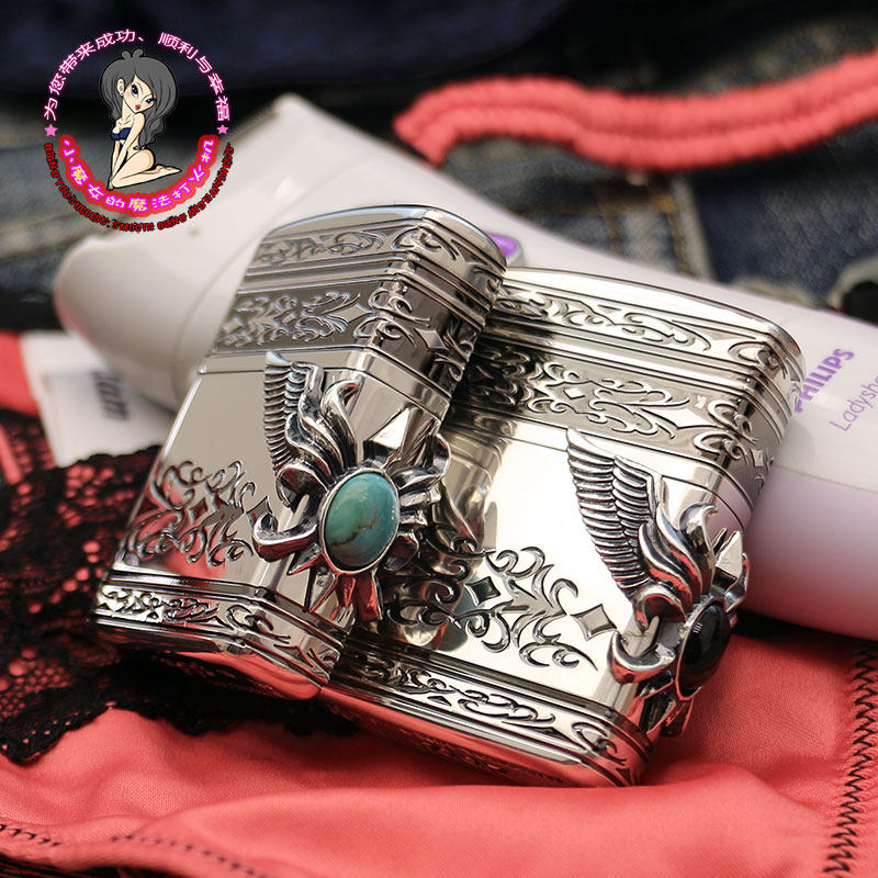 quality goods zippo lighter Indiana A helmet and armor Heavy Metal wing Tang grass Turquoise Black Onyx Gift boxin the  ZIPPO/Swiss Army Knife/Glasses , Brand lighters and accessories ,  ZIPPO/Zippo  category - from Buy2taobao.com to provide professional Taobao agent buy service