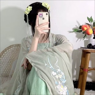 虞书欣凌妙妙同款永夜星河发饰古风排簪汉服长飘带花朵配饰百搭