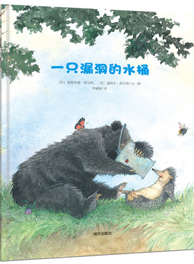 正版 一只漏洞的水桶 精装硬壳绘本 来自伦勃朗和梵高故乡的图画书  0-1-2-3-6周岁幼儿童课外文学幼儿看图说话故事书明天出版社zd