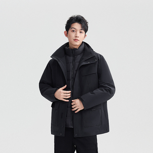 【所有女生直播间】DESSO防水三合一可脱卸冲锋羽绒服