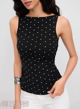 Short sleeved T-shirt slim short top显瘦背心性感辣妹无袖上衣