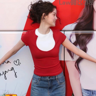 vacation dress欧阳娜娜正确版 floral lace 叠穿杯形 print Sexy