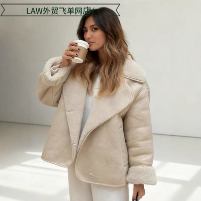 Women'sCasualLeatherJacketCoat