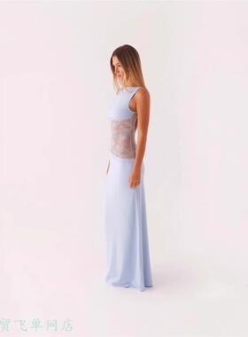 Strapless one shoulder fashionable dress2025性感修身蕾丝缎面