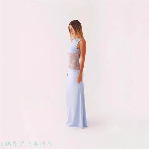Strapless one shoulder fashionable dress2025性感修身蕾丝缎面
