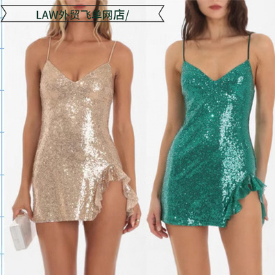 SexysequincamisoledeepV-topbal