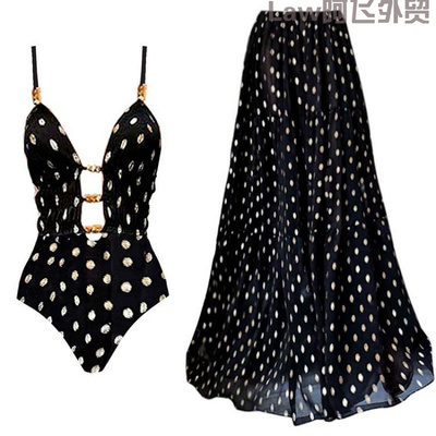 Printedone-pieceswimsuitsetlon