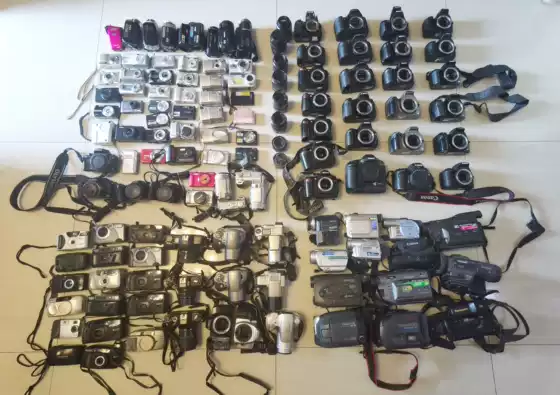 Scraps of Cameras, Used Film Slr Cameras, Telephoto Digital Cameras, Broken Cameras, Used Camera Accessories