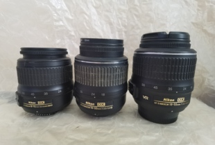 不能用抵账充数可装 55mm坏 机身 尼康单反相机镜头18 报废相机